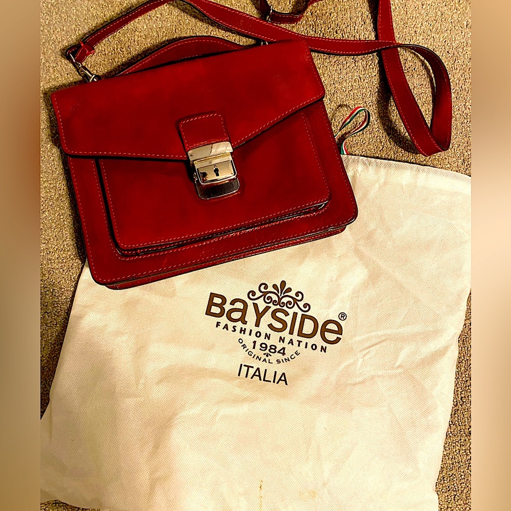 Italian leather hand bag